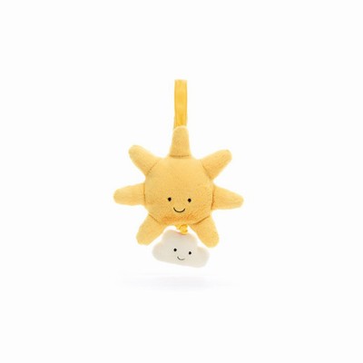 Jellycat Amuseables Sun Musical Pull Australia | 401529MFW